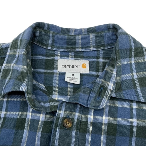 Carhartt Button Down Flannel Shirt - Picture 3 of 9